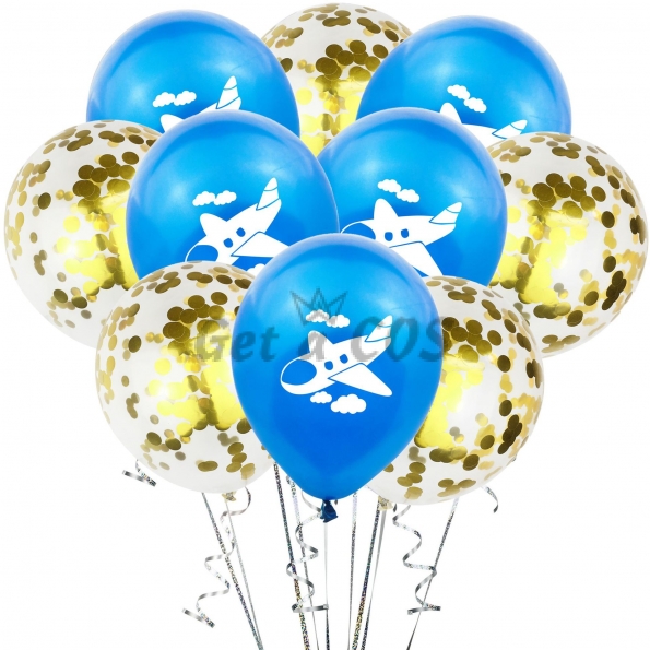 Birthdays Decoration Airplane White Cloud Balloon