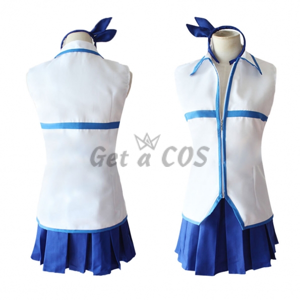 Women Halloween Costumes Fairy Tail Lucy Suit