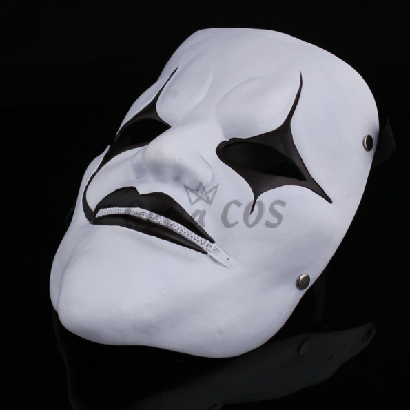 Halloween Mask Slipknot Band Zipper Mouth