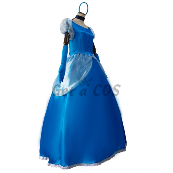 Disney Costumes Princess Cinderella Blue Dress