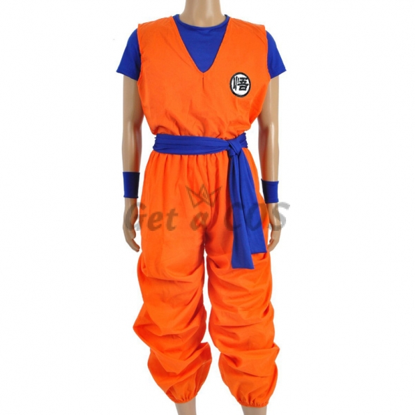 Dragon Ball Z Costumes Son Goku Combat Suit
