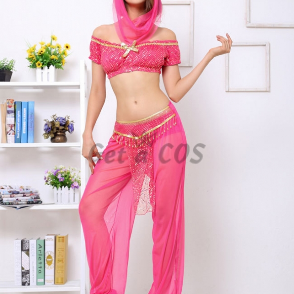 Sexy Halloween Costumes Indian Belly Dance Clothes
