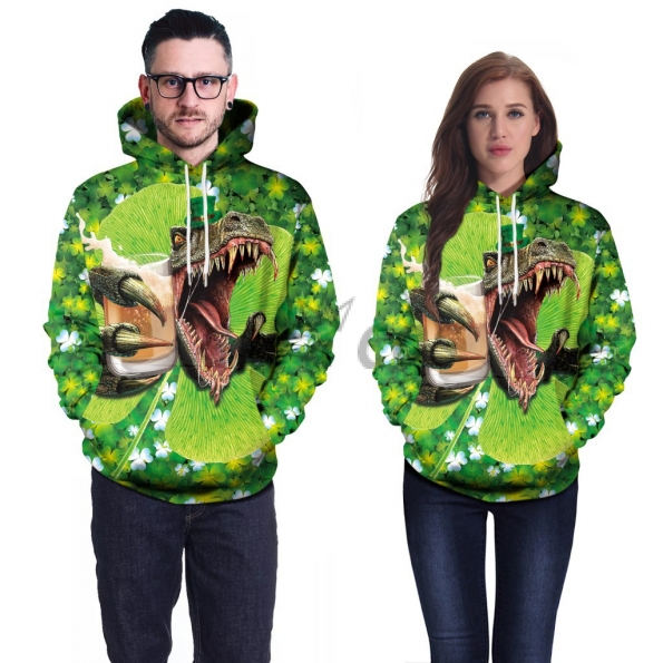 Couples Halloween Costumes Tyrannosaurus Sweatshirt