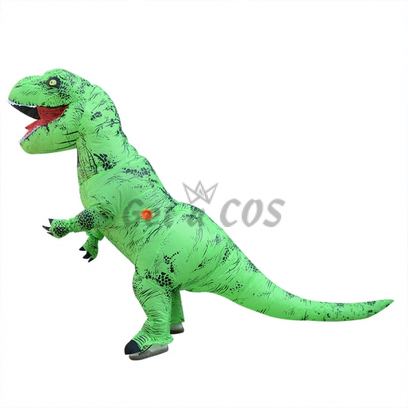 Inflatable Costumes Green Muscle Tyrannosaurus