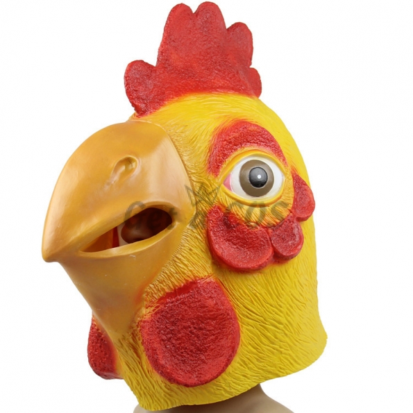 Halloween Mask Rooster Headgear