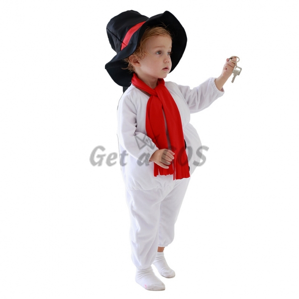 Baby Boy Halloween Costumes Snowman Jumpsuit