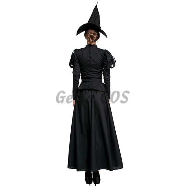 Adult Black Witch Costume with Cloak