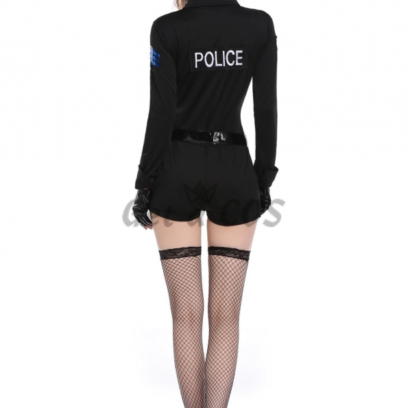 Women Halloween Costumes Police Uniform