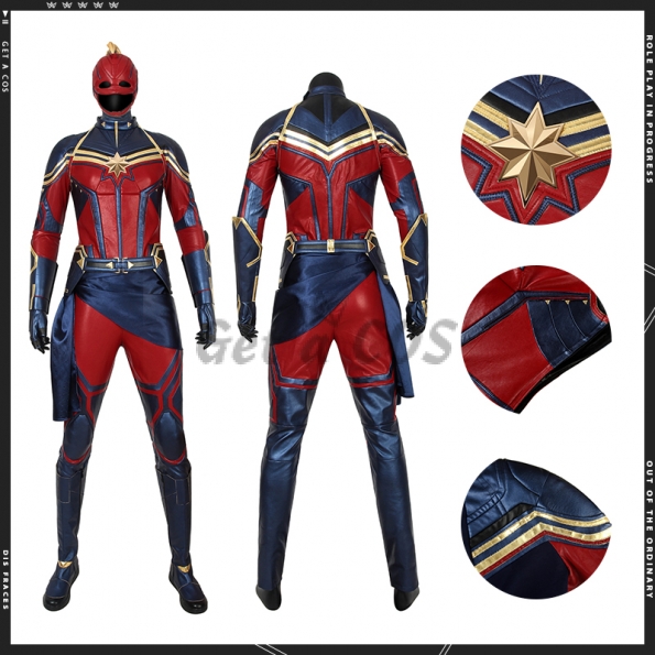 Captain Marvel Roll Danfoss Cosplay - Customized