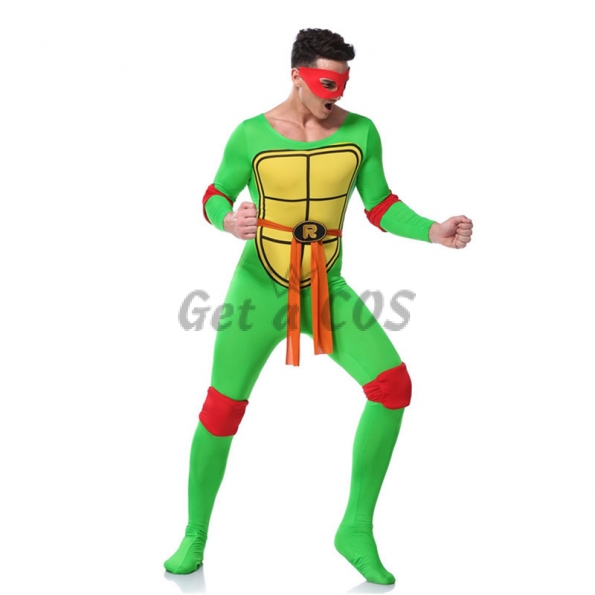Men Halloween Costumes Ninja Turtles Clothes