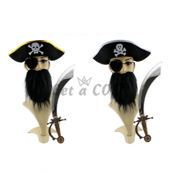 Halloween Decorations Pirate Dress Up Props