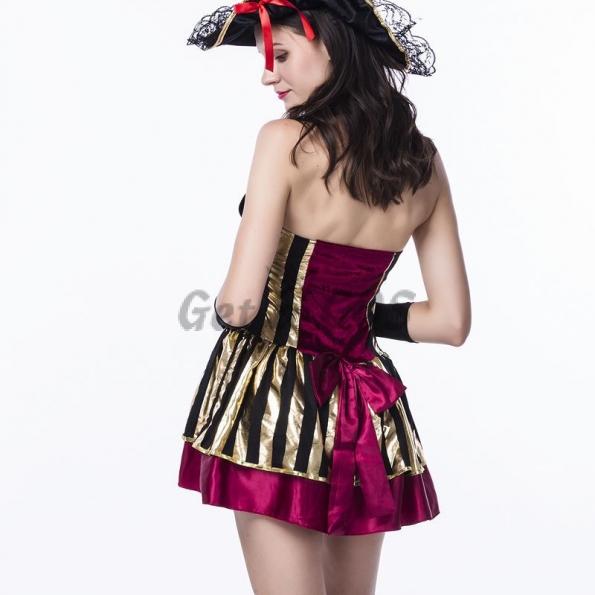 Halloween Pirates Of The Caribbean Costumes American Movies Style