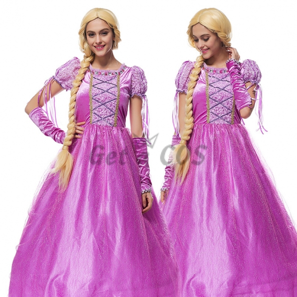 Disney Princess Costumes Rapunzel Purple Dress