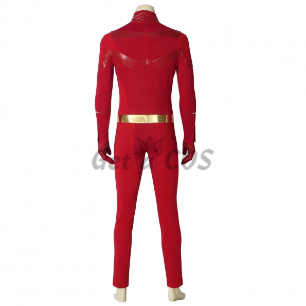 Superhero Costumes The Flash Cosplay Barry Allen - Customized