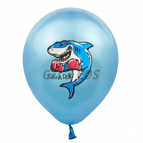 Wedding Decorations Cartoon Boxing Shark Balloon