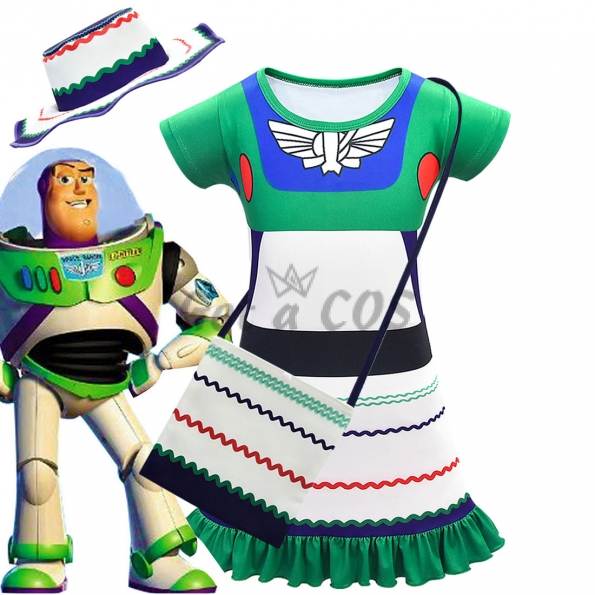 Toy Story Costume Buzz Lightyear Pajama Dress