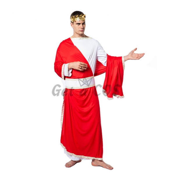 Halloween Costumes Roman Ancient Caesar Suit