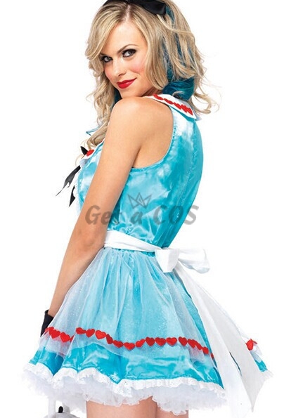 Women Halloween Costumes Maid Magician Clothes