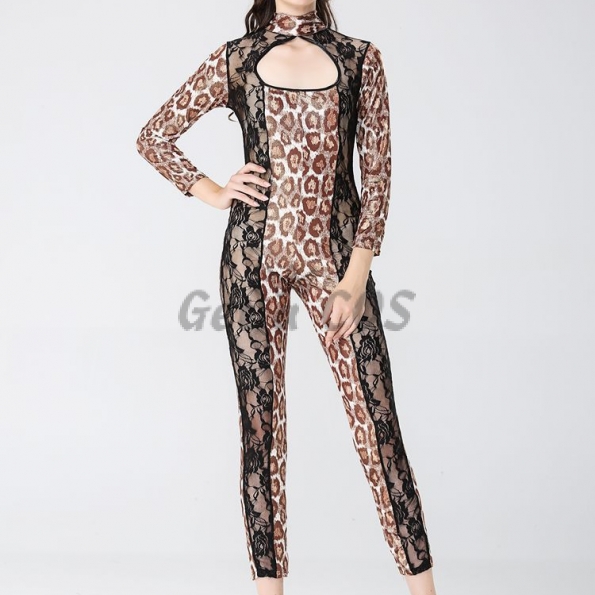 Halloween Costumes Leopard Cat One Piece Style