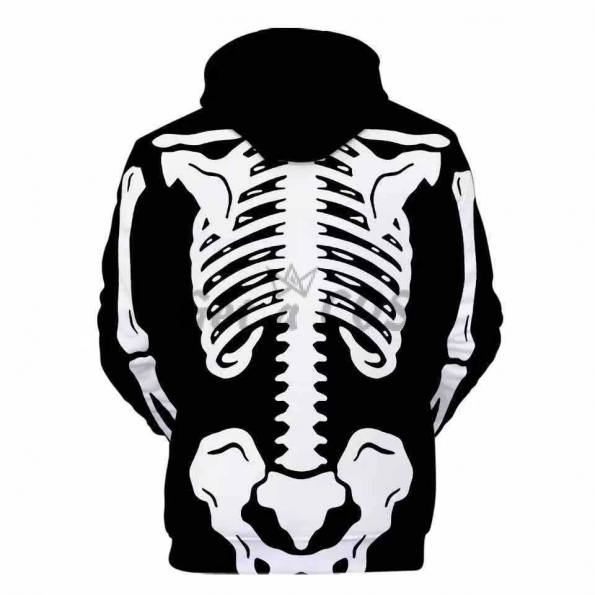 Skeleton Costumes For Adults Kids Skull Printing