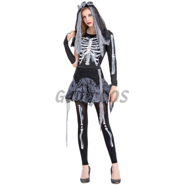 Skeleton Frame Ghost Bride Costume
