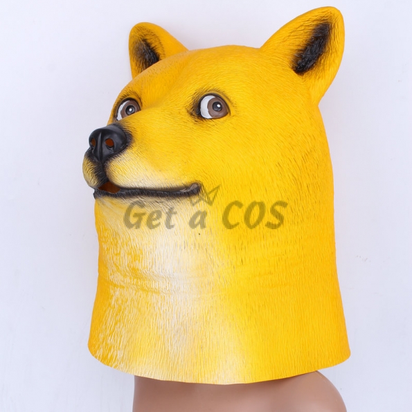 Halloween Mask Emoji Dog Headgear