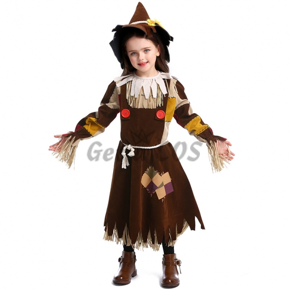 The Wizard Of Oz Straw Kids Costume