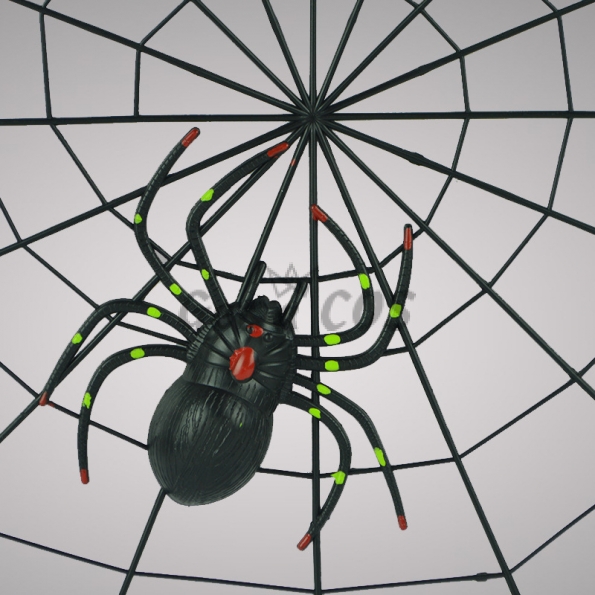 Halloween Decorations Black Spider Web Accessories