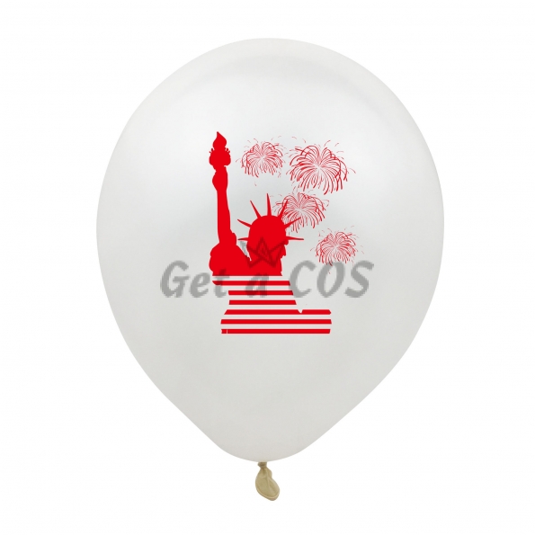 Holiday Decor Statue Of Liberty Latex Balloon