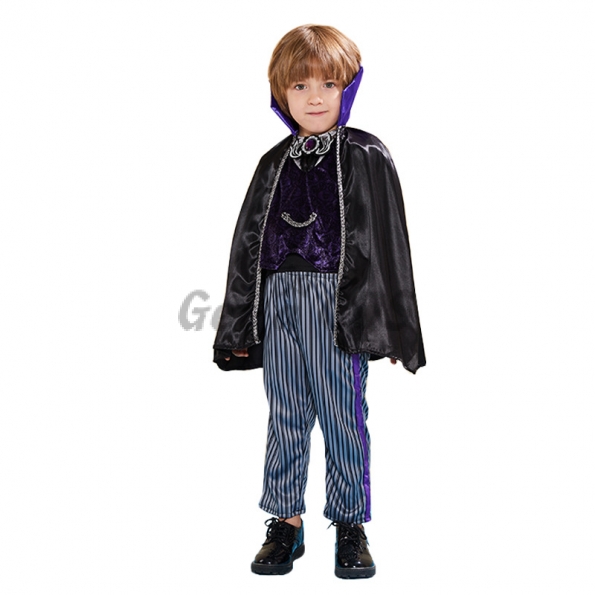 Baby Halloween Costumes Purple Vampire Suit
