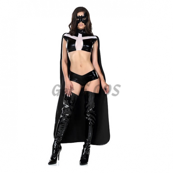 Sexy Women Halloween Costumes Batman Killer Suit