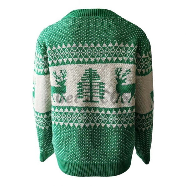 Christmas Sweater Trees Elk Printing