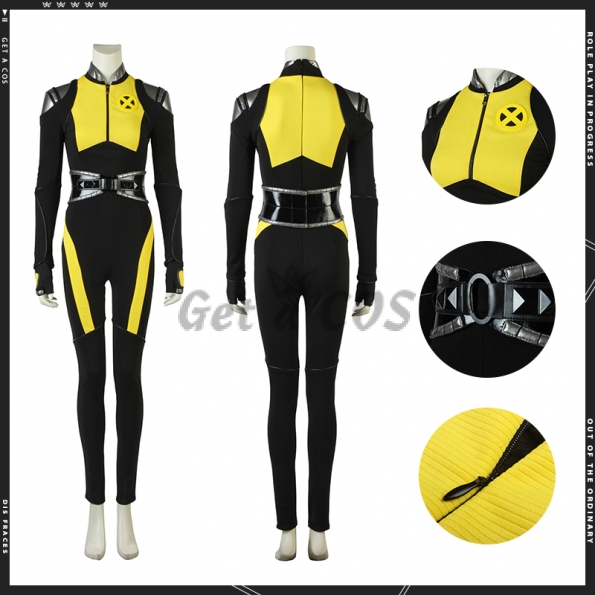 Movie Character Costumes DEADPOOL 2 Black Spider - Customized