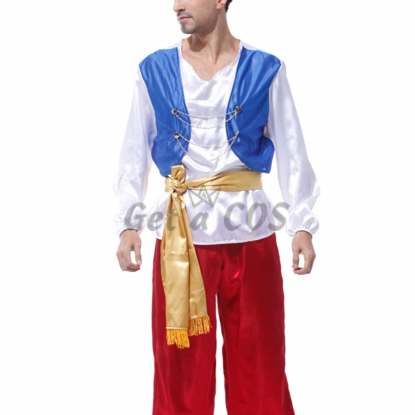 Aladdin Costume Men Character Shape