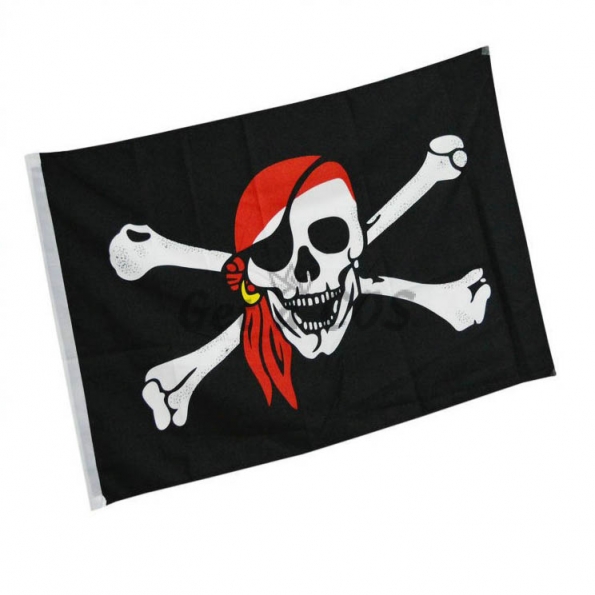 Halloween Supplies Pirate Flag