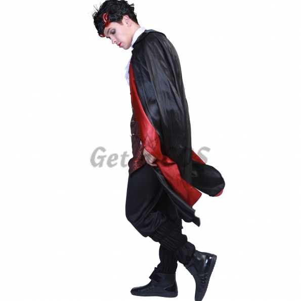 Vampire Halloween Costumes Gentleman Suit