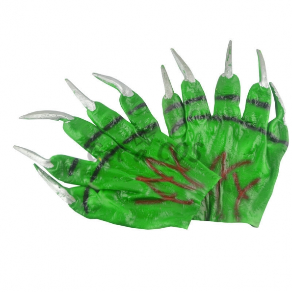 Halloween Decorations Green Ghost Paw