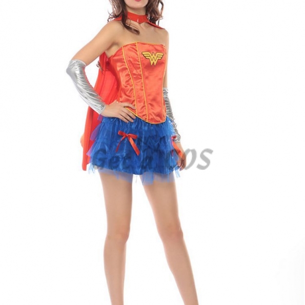 Women Halloween Costumes Superman Batman Tutu Dress