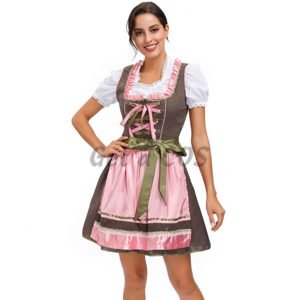 German Oktoberfest Costumes Bavarian Nation Traditional Beer Skirt Restaurant Cafe Bar Style