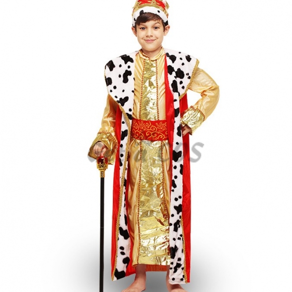 Roman Costume King Cosplay Kids