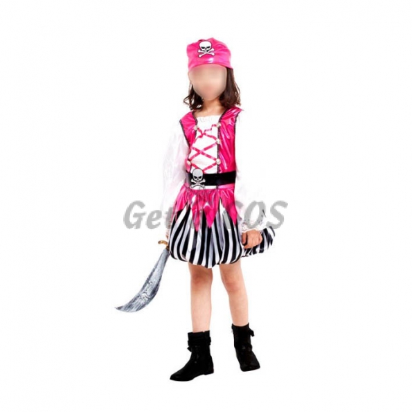 Pirates of the Caribbean Costumes Pink Kids