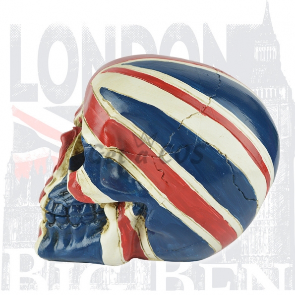 Halloween Decorations British Flag Pattern Skull