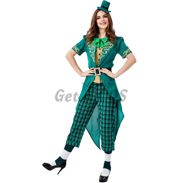 St. Patrick's Carnival Irish Leprechaun Halloween Costume