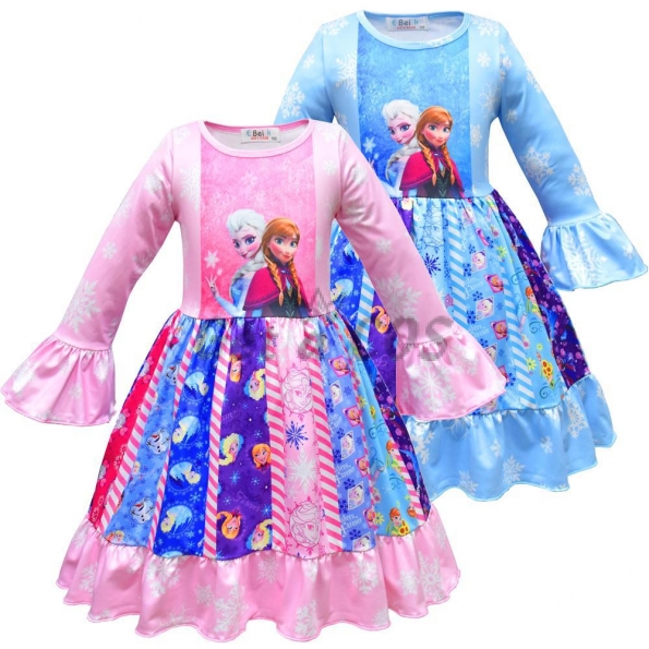 Frozen 2 Costumes Princess Aisha Anna Dress