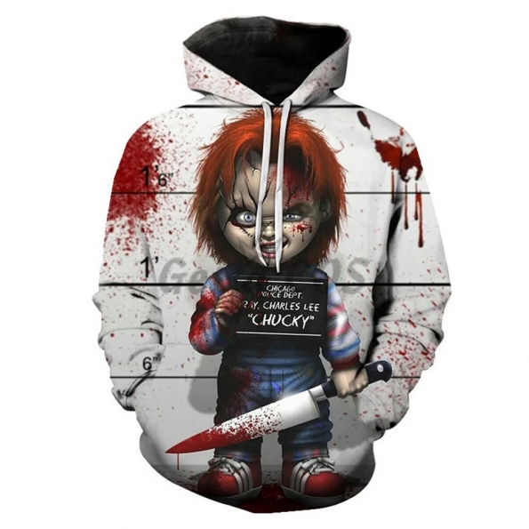 Movie Character Costumes Child's Play Printing