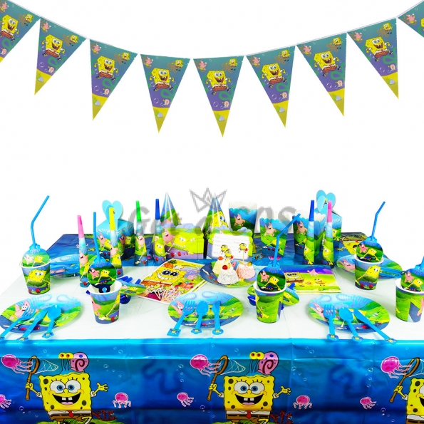 SpongeBob Birthday Party Tableware Kit