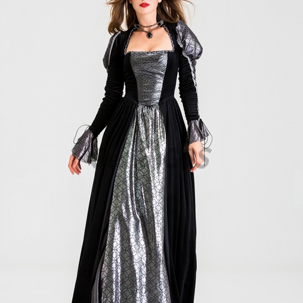 Women Halloween Costumes Medieval Dress