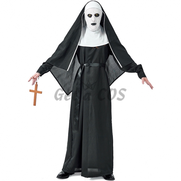 Horror Monastery Ghost Nun Demon Unisex Costume