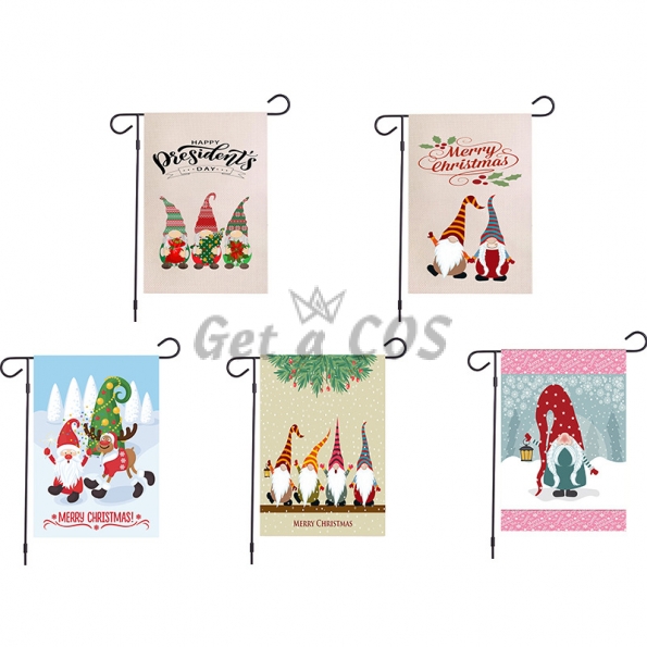 Garden Flags Santa Claus Series Pattern