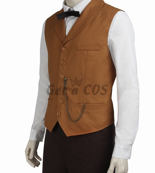 Movie Character Costumes Newt Scamander - Customized